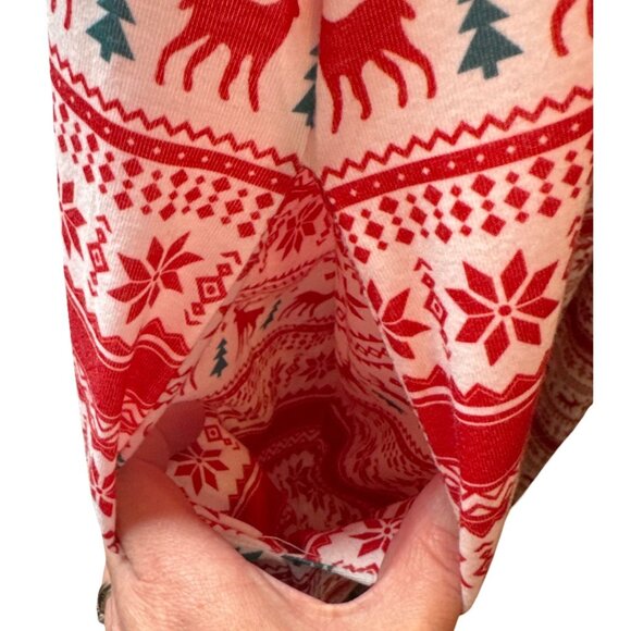 Bloomchic Womens Christmas Themed Sleeveless Jumpsuit Red & White Size 18-20 Wit - Picture 4 of 6